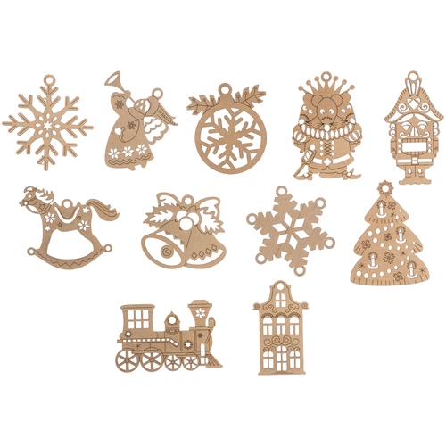 Новогодняя книга «Щелкунчик» с подвесками Новогодняя книга «Щелкунчик» с подвесками