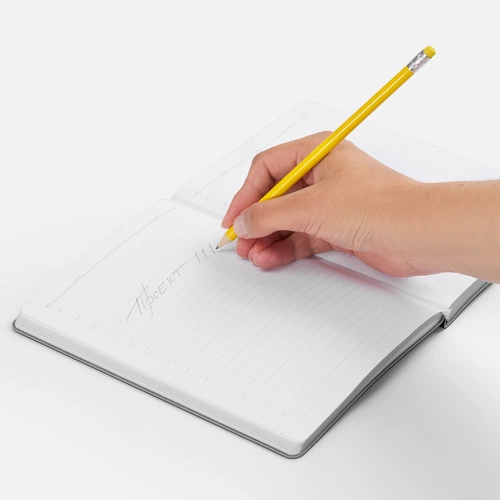 Карандаш простой Hand Friend с ластиком, желтый Карандаш простой Hand Friend с ластиком, желтый