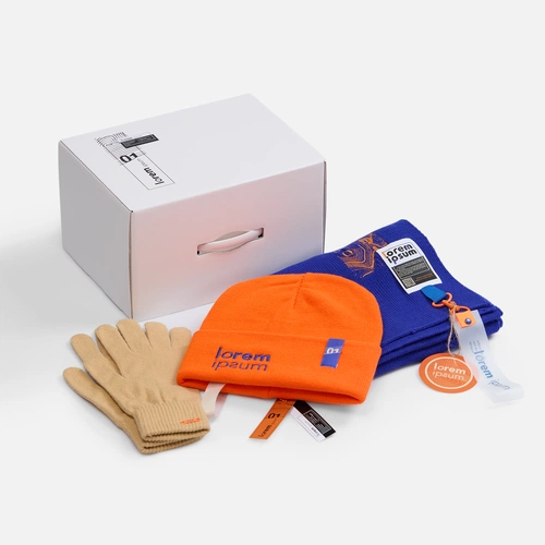 Сет Urban Flow, оранжево-синий с нанесением и кастомизацией Сет Urban Flow, оранжево-синий с нанесением и кастомизацией