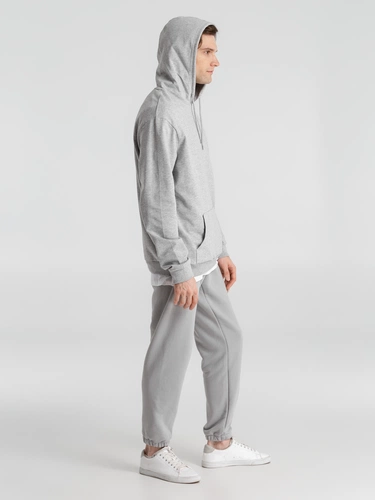 Толстовка с капюшоном унисекс Hoodie, серый меланж Толстовка с капюшоном унисекс Hoodie, серый меланж