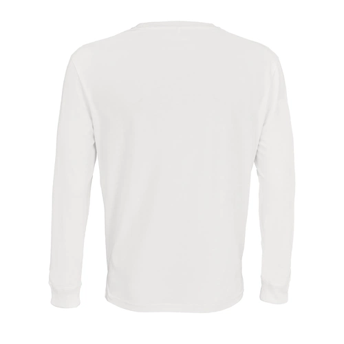 Футболка унисекс с длинным рукавом Pioneer LSL, белая Футболка унисекс с длинным рукавом Pioneer LSL, белая