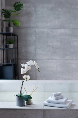 Полотенце отельное For Rooms, среднее, белое Полотенце отельное For Rooms, среднее, белое