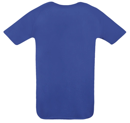 Футболка унисекс Sporty 140, ярко-синяя Футболка унисекс Sporty 140, ярко-синяя