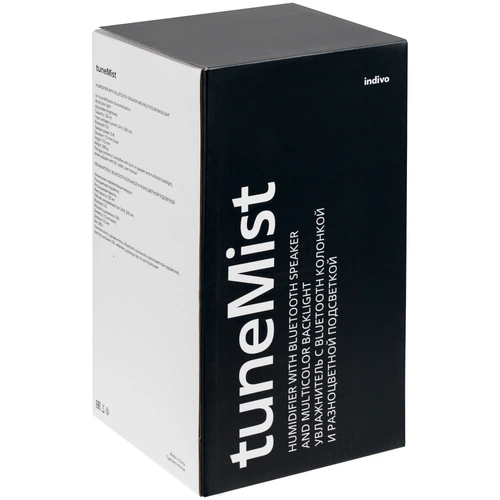 Увлажнитель с колонкой и подсветкой tuneMist, белый Увлажнитель с колонкой и подсветкой tuneMist, белый