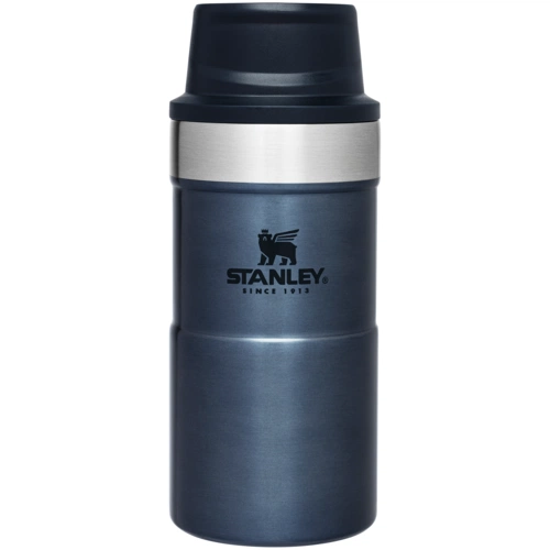 Термокружка Stanley Classic Trigger Action 250 One hand 2.0, синяя Термокружка Stanley Classic Trigger Action 250 One hand 2.0, синяя