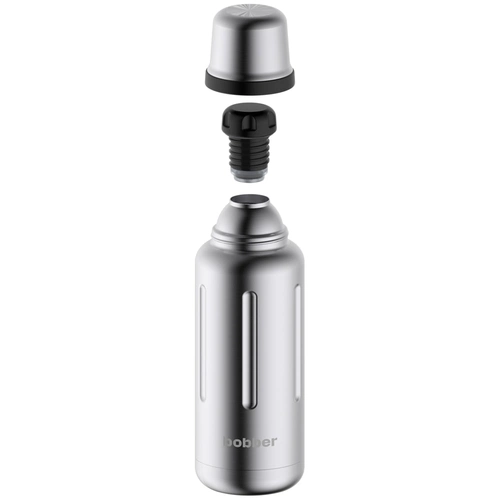 Термос Flask 1000, вакуумный, стальной матовый Термос Flask 1000, вакуумный, стальной матовый