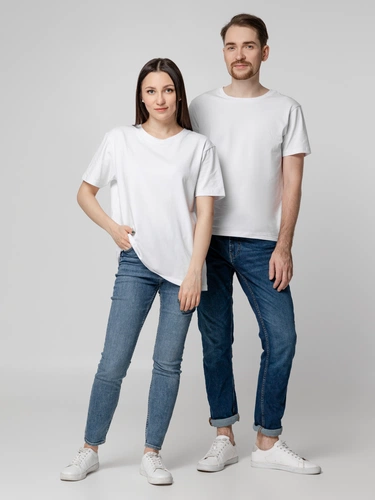 Футболка унисекс Tervu, белая Футболка унисекс Tervu, белая