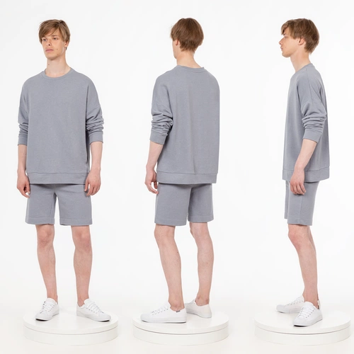 Свитшот унисекс S2, серый Свитшот унисекс S2, серый