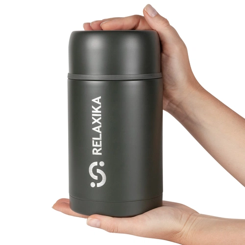 Термос для еды Relaxika 1000, хаки Термос для еды Relaxika 1000, хаки