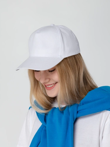 Бейсболка Promo, белая Бейсболка Promo, белая