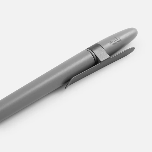 Ручка шариковая Prodir DS5 TSM Metal Clip, серая Ручка шариковая Prodir DS5 TSM Metal Clip, серая