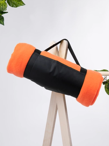 Дорожный плед Voyager 2, оранжевый Дорожный плед Voyager 2, оранжевый