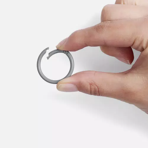 Карабин-кольцо Claus, L, серый Карабин-кольцо Claus, L, серый