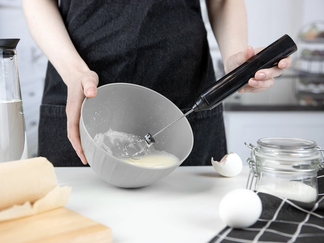 Беспроводной вспениватель молока Cuptavia, черный Беспроводной вспениватель молока Cuptavia, черный