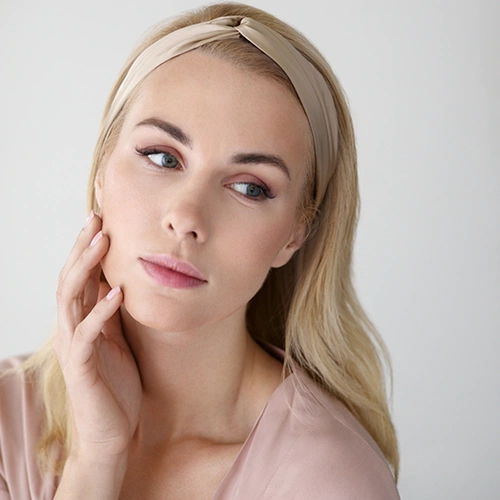 Повязка для волос Essential, бежевая Повязка для волос Essential, бежевая