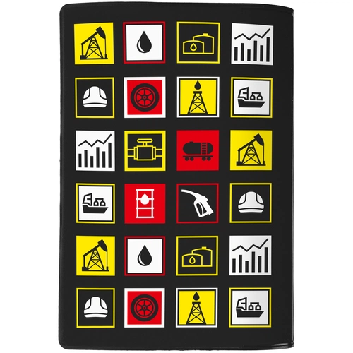 Обложка для паспорта Industry, ver.2, нефть и газ Обложка для паспорта Industry, ver.2, нефть и газ