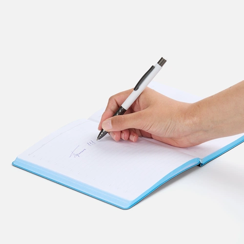 Ручка шариковая Digit Soft Touch со стилусом, белая Ручка шариковая Digit Soft Touch со стилусом, белая