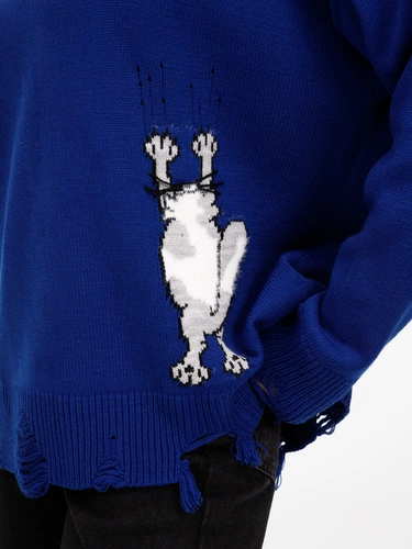 Джемпер Sharpick, темно-синий (кобальт) Джемпер Sharpick, темно-синий (кобальт)