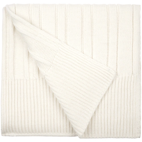 Шарф Knit Beat, белый (молочный) Шарф Knit Beat, белый (молочный)