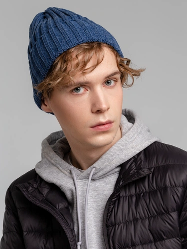 Шапка Norfold, синий меланж (джинс) Шапка Norfold, синий меланж (джинс)