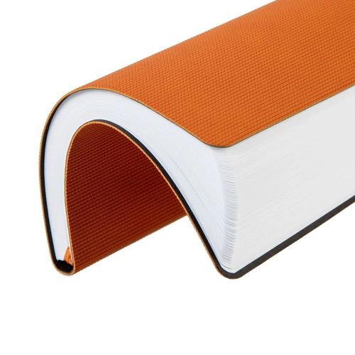 Ежедневник Knit, недатированный, оранжевый Ежедневник Knit, недатированный, оранжевый