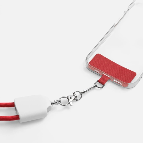 Кабель-ланьярд energyFlex Pro, красный Кабель-ланьярд energyFlex Pro, красный