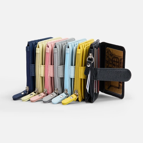 Картхолдер на молнии Unison, голубой Картхолдер на молнии Unison, голубой