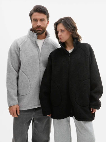 Куртка унисекс Oblako 2.0, светло-серая Куртка унисекс Oblako 2.0, светло-серая