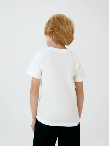 Футболка детская T-Bolka Kids, белая (теплый оттенок) Футболка детская T-Bolka Kids, белая (теплый оттенок)