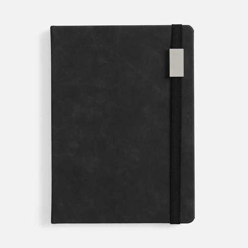 Ежедневник Urban Metal, недатированный, черный Ежедневник Urban Metal, недатированный, черный