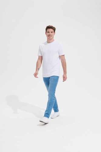 Футболка унисекс Tuner, белая (белоснежная) Футболка унисекс Tuner, белая (белоснежная)