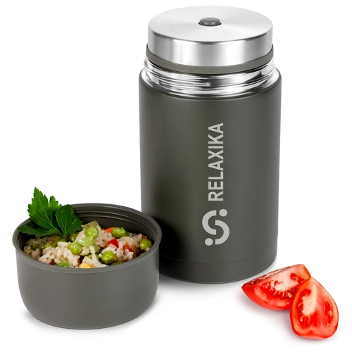 Термос для еды Relaxika 1000, хаки Термос для еды Relaxika 1000, хаки
