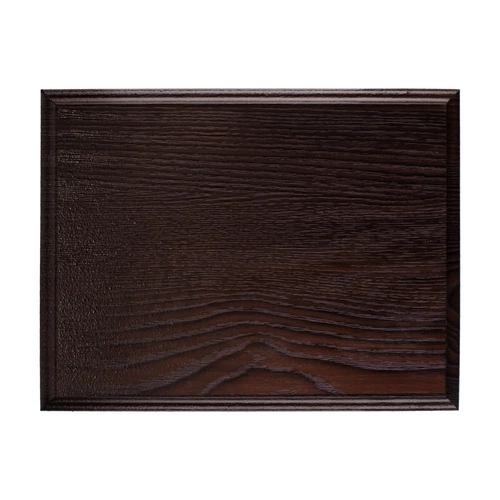 Плакетка Plaque, малая, венге с золотистой пластиной Плакетка Plaque, малая, венге с золотистой пластиной