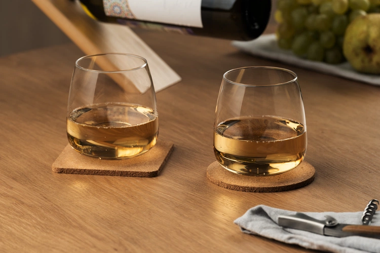 Набор из 4 костеров Suberic, круг Набор из 4 костеров Suberic, круг