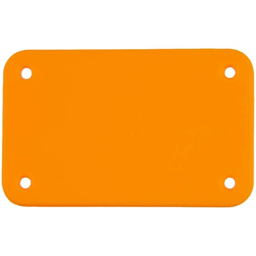 Лейбл из ПВХ Kreta, S, оранжевый неон Лейбл из ПВХ Kreta, S, оранжевый неон