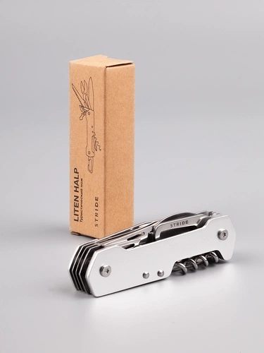 Туристический нож Liten Halp, серебристый Туристический нож Liten Halp, серебристый