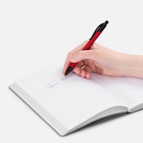 Ручка шариковая Undertone Black Soft Touch, красная Ручка шариковая Undertone Black Soft Touch, красная