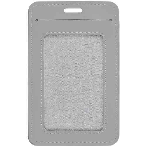 Чехол для пропуска Shall Simple, серый Чехол для пропуска Shall Simple, серый