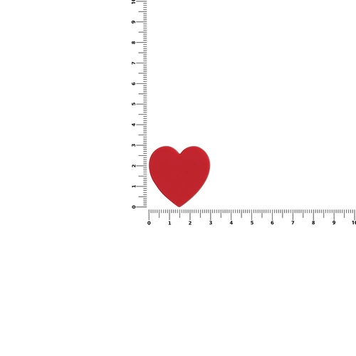 Джибитс из ПВХ «Сердце», красный Джибитс из ПВХ «Сердце», красный