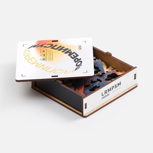 Деревянный пазл в шкатулке PuzzleBox на заказ Деревянный пазл в шкатулке PuzzleBox на заказ