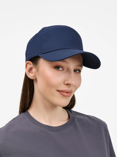 Бейсболка Settaro, темно-синяя Бейсболка Settaro, темно-синяя
