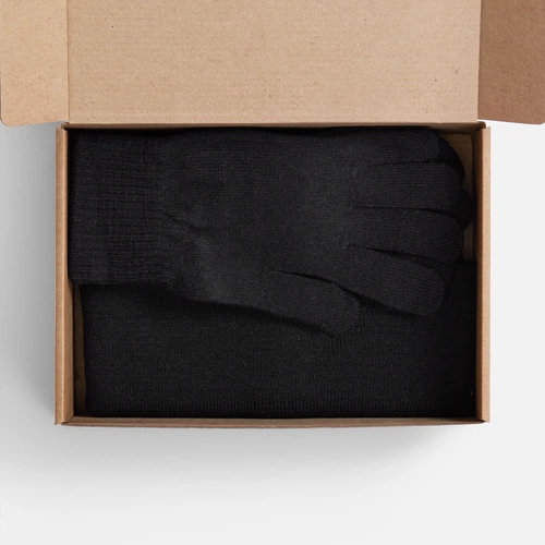 Набор Knit Warm, черный Набор Knit Warm, черный