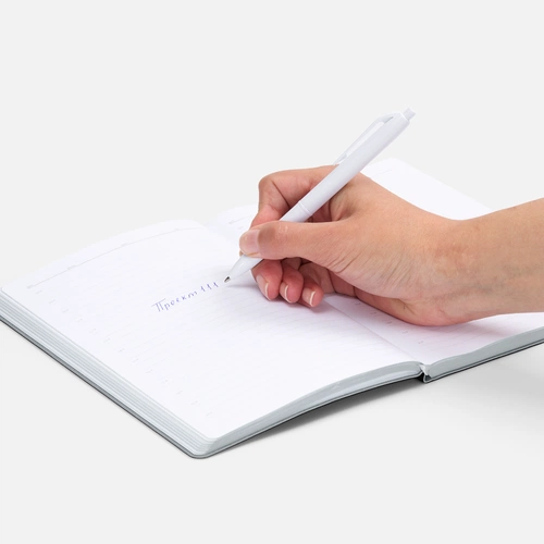 Ручка шариковая Bright Pop, белая Ручка шариковая Bright Pop, белая