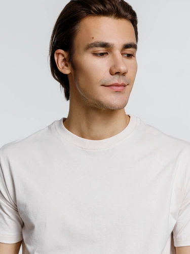 Футболка унисекс T-Bolka 160, молочно-белая Футболка унисекс T-Bolka 160, молочно-белая