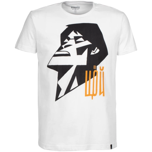 Футболка «Меламед. Виктор Цой», белая Футболка «Меламед. Виктор Цой», белая