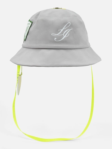 Панама Kosmos, серая с нанесением и кастомизацией Панама Kosmos, серая с нанесением и кастомизацией