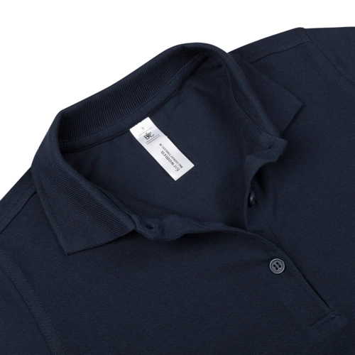 Рубашка поло женская Safran Timeless темно-синяя Рубашка поло женская Safran Timeless темно-синяя