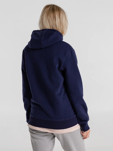 Толстовка с капюшоном унисекс King, темно-синяя Толстовка с капюшоном унисекс King, темно-синяя