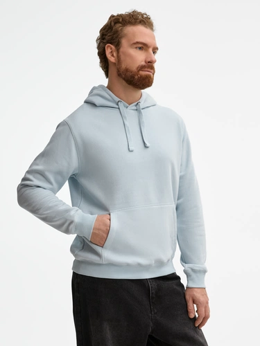 Толстовка унисекс Spencer, голубая Толстовка унисекс Spencer, голубая