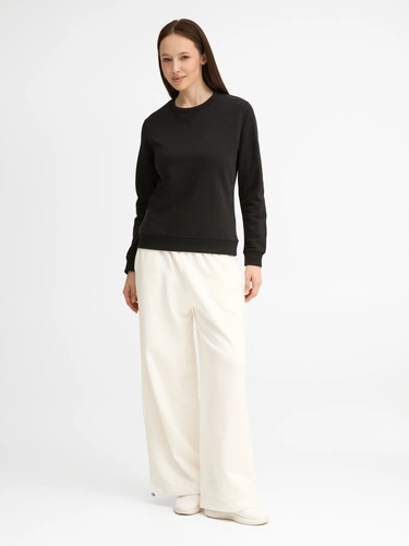 Толстовка женская Sully Women, черная Толстовка женская Sully Women, черная